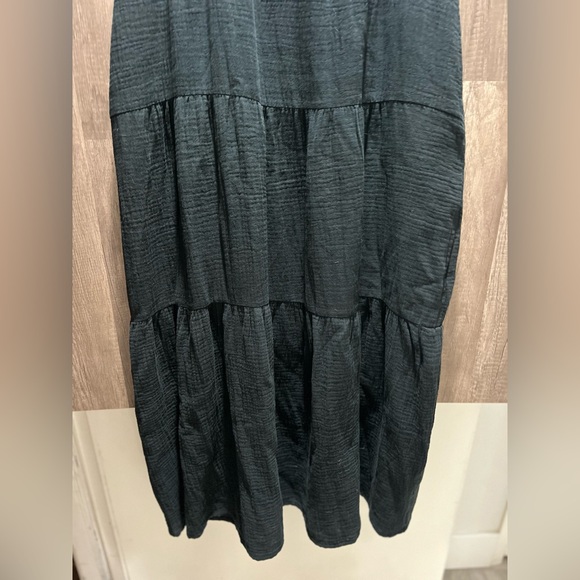 Marine Layer Women's Black Maxi Dress Sz Large EUC W/Pockets - Picture 5 of 6